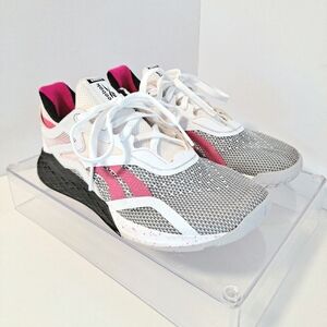 Size 8 Womens Reebok Nano X1 Crossfit Shoes Trainer White Pink